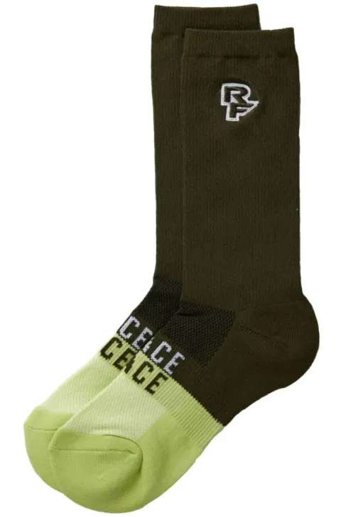 Шкарпетки Far Out Coolmax Sock RACE FACE, (Green) зелені, L/XL