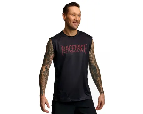 Велофутболка Conduct Tank RACE FACE, (Black) чёрная, Medium