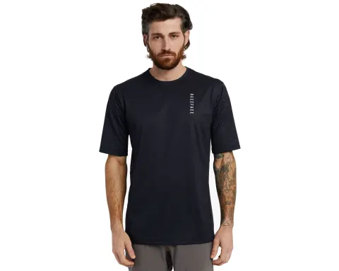 Велофутболка Indy SS Jersey RACE FACE, (Black) чорна, Large