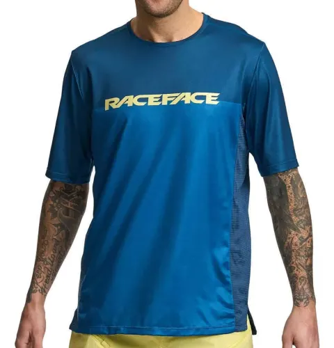 Велофутболка Race Face Indy SS Jersey (Синій) M