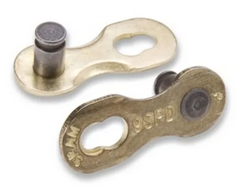 Замочок ланцюга 9-шв. Sram PowerLink Gold (Золотий) 4шт
