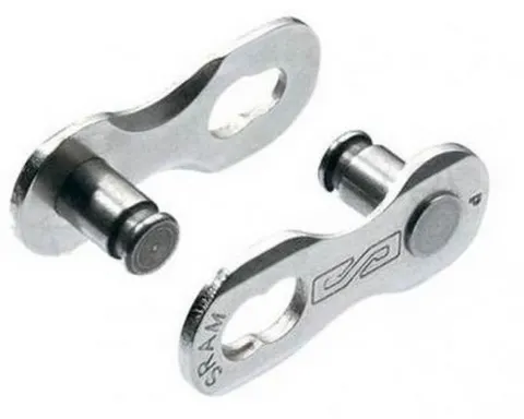 Замочок ланцюга 8-шв. Sram PowerLink Silver (Срібний) 4шт
