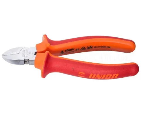 Бокорезы Unior Tools 461/1VDEBI, VDE, 160 мм, с изолированной рукояткой