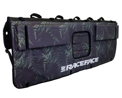 Накидка Race Face T2 Tailgate Pad, (Inferno) оранжевая, полная (Full)