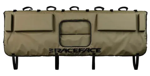 Накидка Race Face T2 Tailgate Pad, (Olive) оливкова, повна (Full)