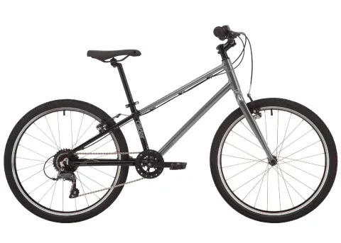 Велосипед 24" PRIDE GLIDER 4.1 (2026) Silver-Black