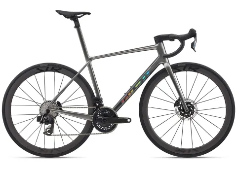 Велосипед 28" GIANT TCR Advanced SL 1-AXS (2026) рама - XL Dark Chrome