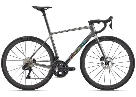 Велосипед 28" GIANT TCR Advanced SL 1 (2026) рама - M Dark Chrome