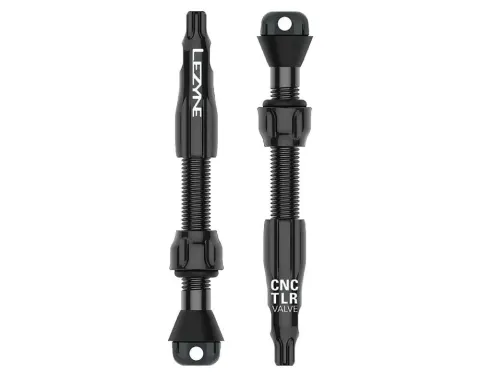 Ниппель для бескамерки LEZYNE CNC TLR VALVE PRO 44MM Черный Y19