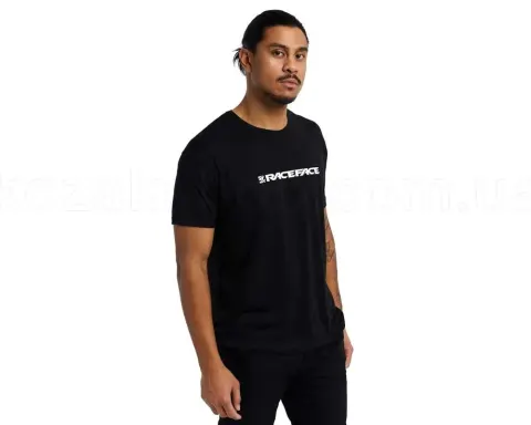Футболка RACE FACE CLASSIC LOGO SS TEE-BLACK-M