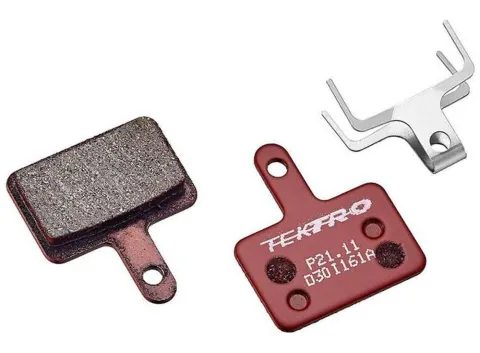 Гальмівні колодки Tektro P21.11, металокераміка, (Red) червоний, упаковка 10 пар