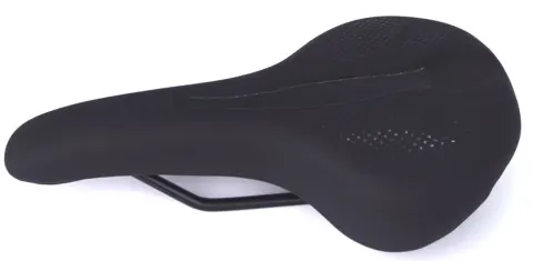 Сідло Green Cycle GCS-2608, 280мм x 165мм, сталеві рейли, чорне