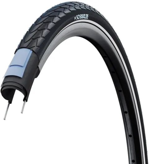 Покришка 28x1.50 700x38C (40-622) Schwalbe MARATHON RACER, RaceGuard, B/B-SK+RT HS429 ADDIX GREEN 67EPI