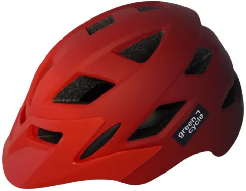 Шолом дитячий Green Cycle ONYX розмір 48-52 см червоний