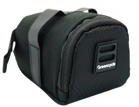 Сумка підсідельна Green Cycle Buckle, 16х8х9, чорний