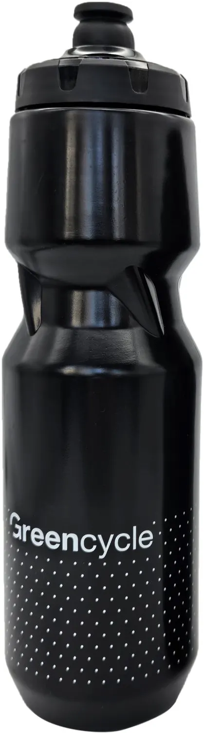 Фляга 1,0 Green Cycle GBT-520 зі збільшенним клапаном, чорна