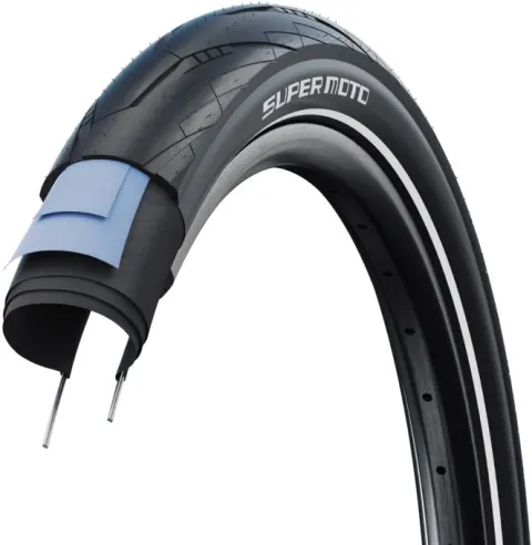 Покришка 28x1.50 700x38C (40-622) Schwalbe SUPER MOTO RaceGuard, B/B-SK+RT HS605 ADDIX 67EPI