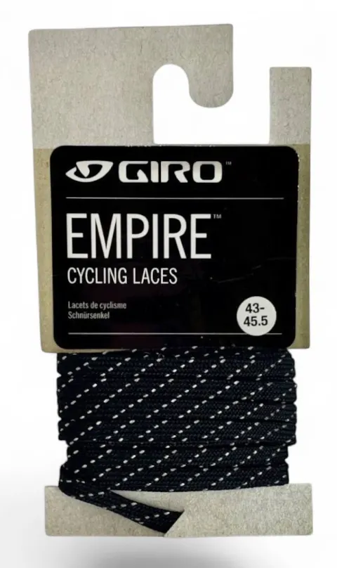 Шнурки Giro Empire Laces чорний Reflective 52"/132см