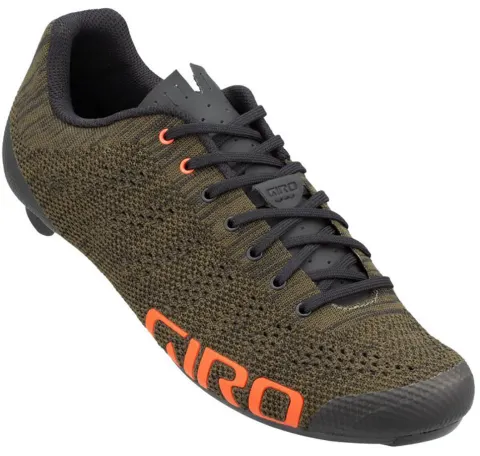 Велосипедні туфлі шосе Giro Empire E70 Knit оливковий Heather 44