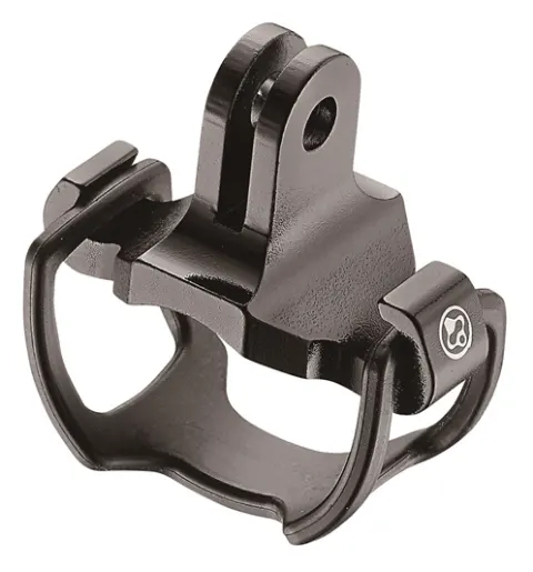 Кронштейн-конвертер Fouriers GP02 для кріпленняфари в GoPro Mount Full CNC алюміній/сілікон чорний
