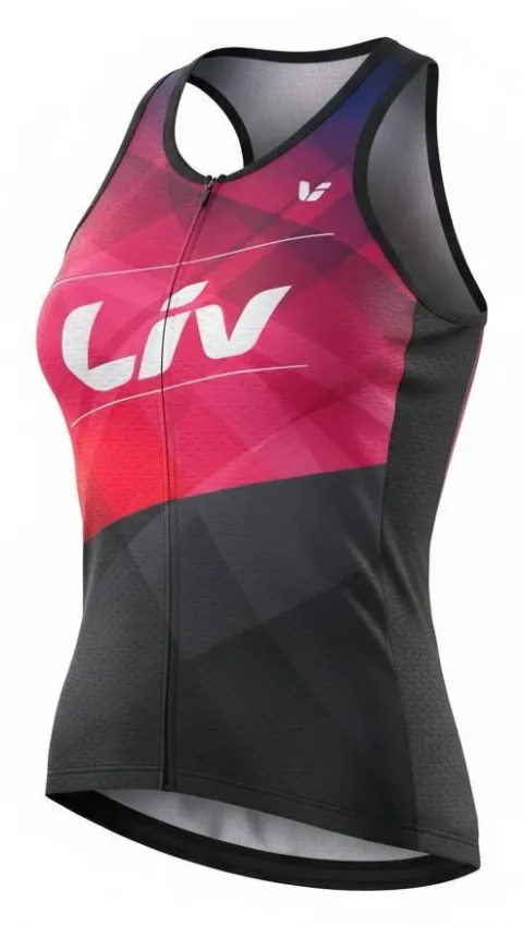Веломайка женская Liv Signature Tri чорн/Fuchsia/фіол М