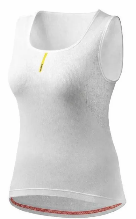 Майка на спеку без рукавів жіноча Mavic Hot Ride SL Tee W білий M/L