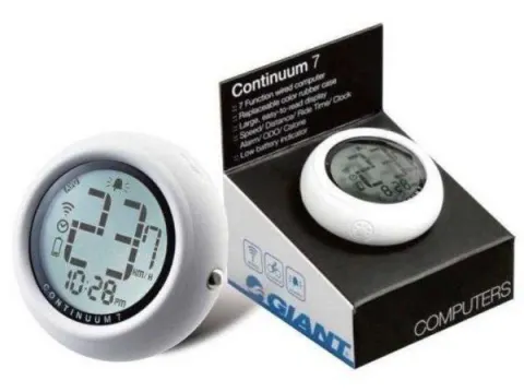 Велокомп'ютер Giant Continium 7 білий