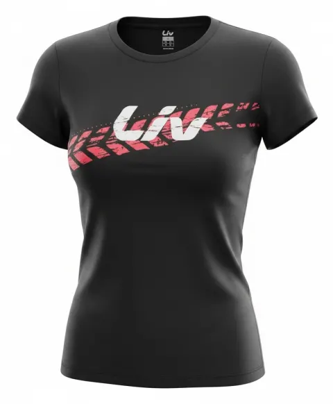 Футболка женская Liv Brand Cotton черный М