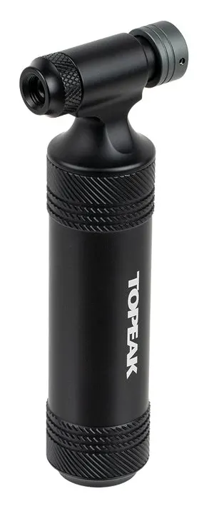 Насос для балонів CO2 ( Topeak 16г) AirBooster Pro алюміній чорний 53г
