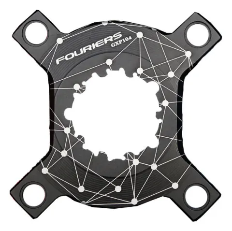 Адаптер для звезд Fouriers GXP104 Full CNC Sram XX1/X0/X9/GXP>pcd104 черный 55.5г