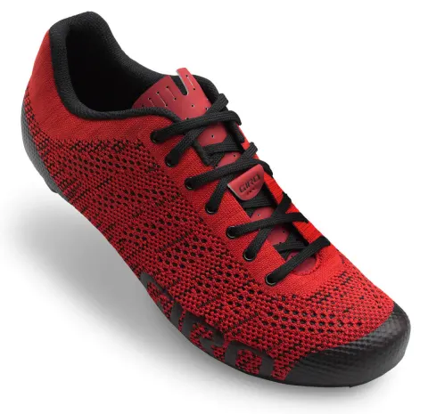 Велосипедні туфлі шосе Giro Empire E70 Knit Bright темно-червоний 42.5