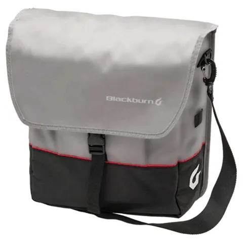 Сумка на багажник Blackburn Local Pannier 13л водозахисна сірий/чорний