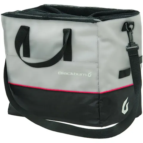 Сумка на багажник Blackburn Local Grocery Pannier 16л водозащитная серый/черный