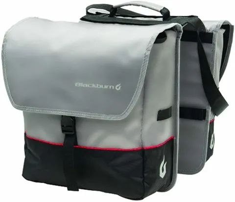 Сумка на багажник Blackburn Local Saddle Pannier 36л водозахисна сірий/чорний