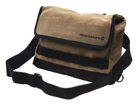 Сумка на кермо/мюзетта Blackburn Wayside Handlebar/Musette 5л чорний/бежевий 409г
