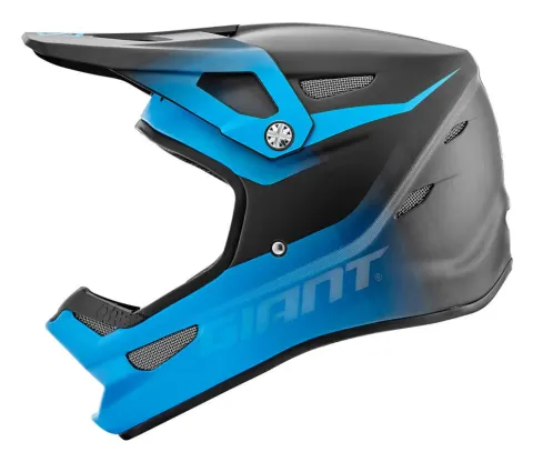 Шолом велосипедний Giant 100% Fullface матовий синій l/59-63см