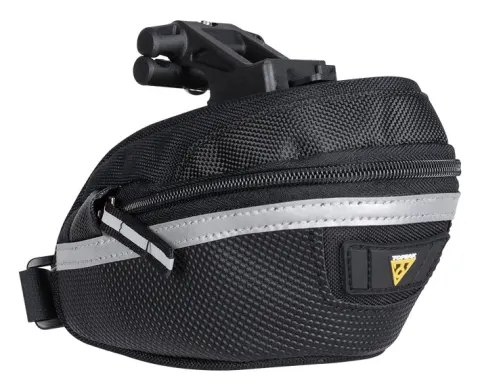 Сумка під сідло Topeak Wedge Pack II Small 0.8л з фіксатором F25 з чохлом 135г.