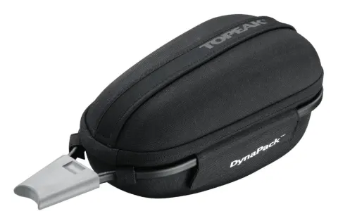 Сумка на вынос седла Topeak DynaPack с водозащитным чехол с фиксатором Fixer7 4л черный 500г