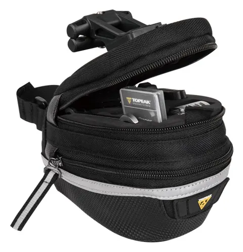 Сумка під сідло Topeak SurvivalTool Wedge Pack II з інструментом 0.95-1.25л з фіксатором F25 445г