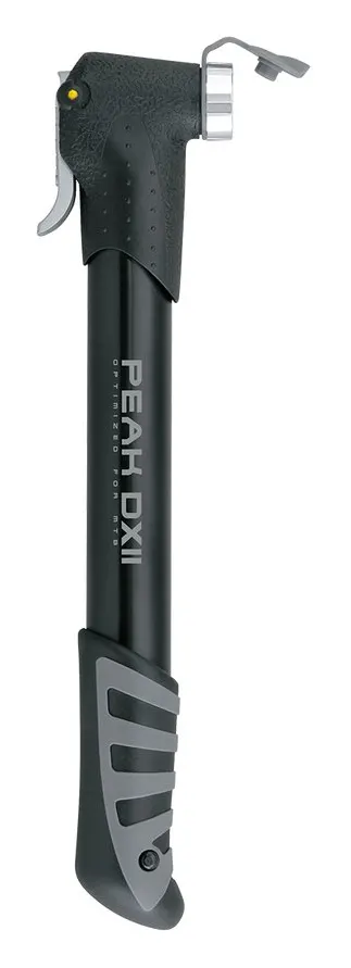 Насос Topeak Peak DX ІІ міні Т-ручка 6bar/макс. алюміній клапан SmartHead чорний 155г
