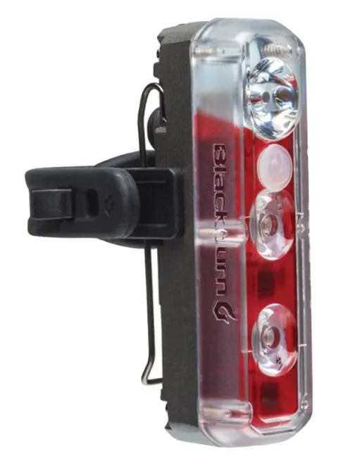 Фара передня + задня Blackburn 2'Fer XL USB 200люм/передня 40люм/задня 2реж сірий 78г