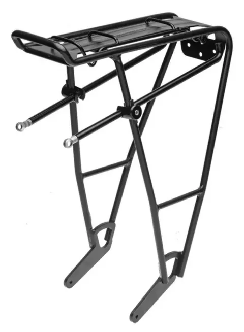 Багажник задний Blackburn Grid 3 с пружиной алюминий 600г черный