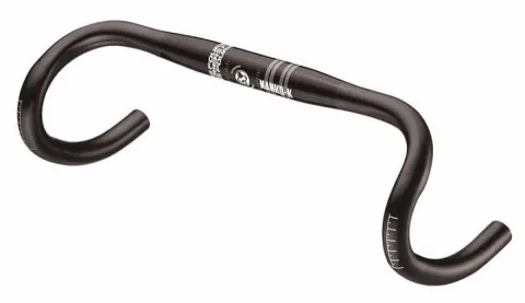 Кермо шосе Fouriers Nanko-K Compact 31.8х400мм алюміній чорний