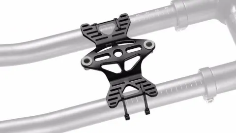 Перемичка аеро-насадки Fouriers Tri-bar Cage Adaptor для тримача фляги Full CNC алюміній 30г чорний