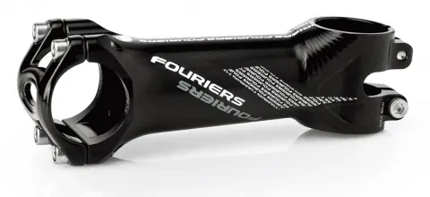 Винос керма Fouriers RA002 Full CNC 6град 31.8х130мм 1-1/8'' алюміній/титанові болти чорний