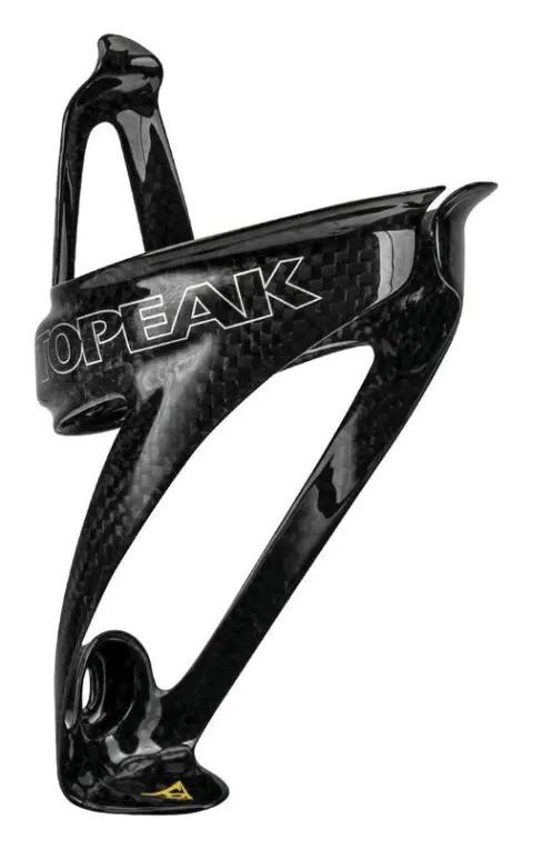 Тримач фляги Topeak Shuttle Cage Z карбон сріблястий 20г