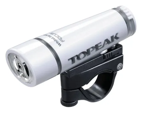 Фара передня галогенна Topeak WhiteLite HP Focus 300 cd з батарейкою білий 45г