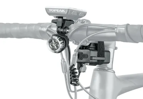 Фара передня світлодіодна Topeak WhiteLite HP Mega 420 3 функцій 3000 mAh 420 лм 176г