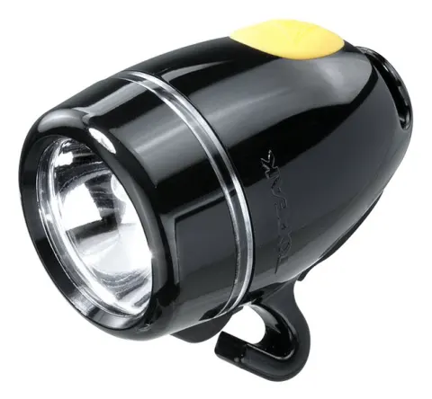 Фара передня світлодіодна Topeak WhiteLite II 60 cd 3 діоди 2 функцій з батарейкою чорний 24г