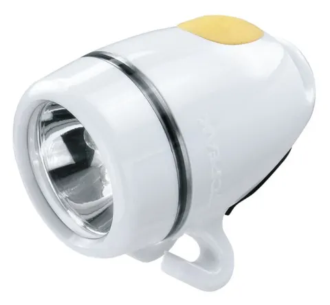 Фара передня світлодіодна Topeak WhiteLite II 60 cd 3 діоди 2 функцій з батарейкою білий 24г
